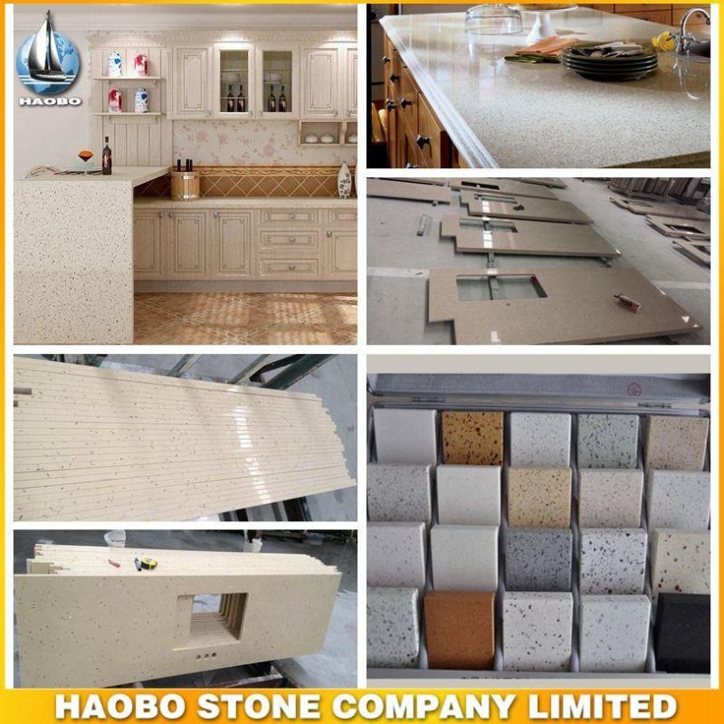 Granite Marble Quartz Countertop for Kitchen Bathroom