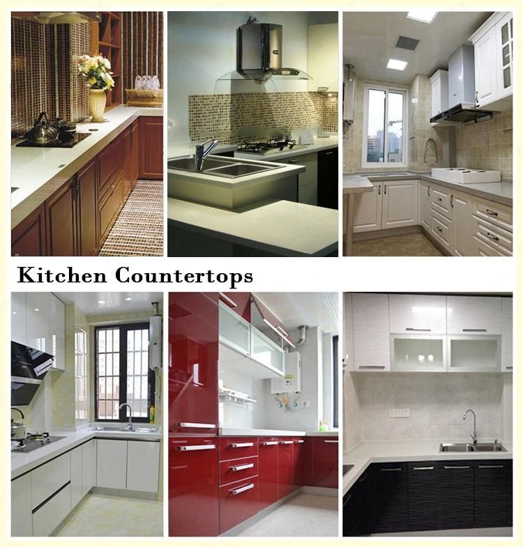 Sparkle Artificial Marble Stone Kitchen Quartz Stone Countertops