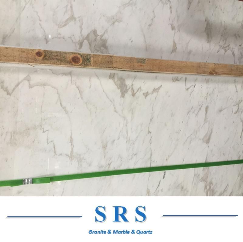 Volakas White Marble for Floor/Wall Tiles/Slabs/Cut to Size