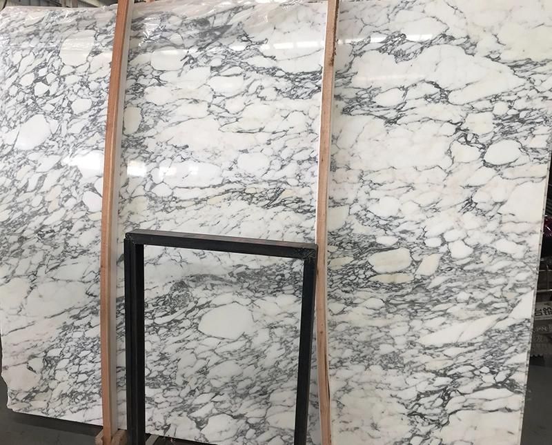 Bianco Carrara Arabescato Fishbelly White Snow Flake White Ariston Volakas Oriental White Marble SL for Wall Table Countertop Floor Bathroom Kitchen Vanity Tile