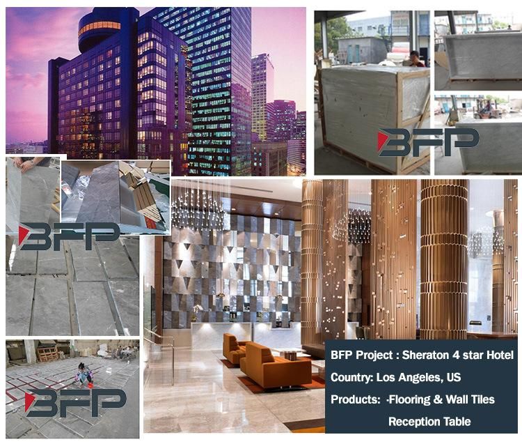 Pre-Assemble Reliable Service Natural Stone Arabescato White Marble
