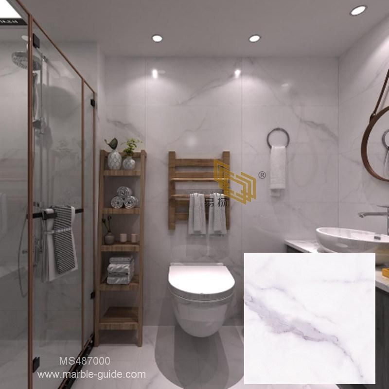 Faux Marble White Sintered Stone for Furniture/Commercial/Residential/Table/Floor/Wall
