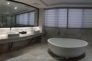 Marble Tile Bathroom Floor Wall Design