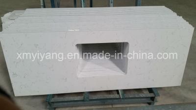 Carrara White Quartz Countertop Frosty Carrina Quartz Slab/Flooring/Tile
