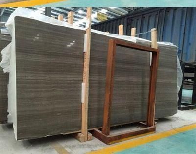 Good Quality Coffee Wood Brown Marble Flooring Tiles