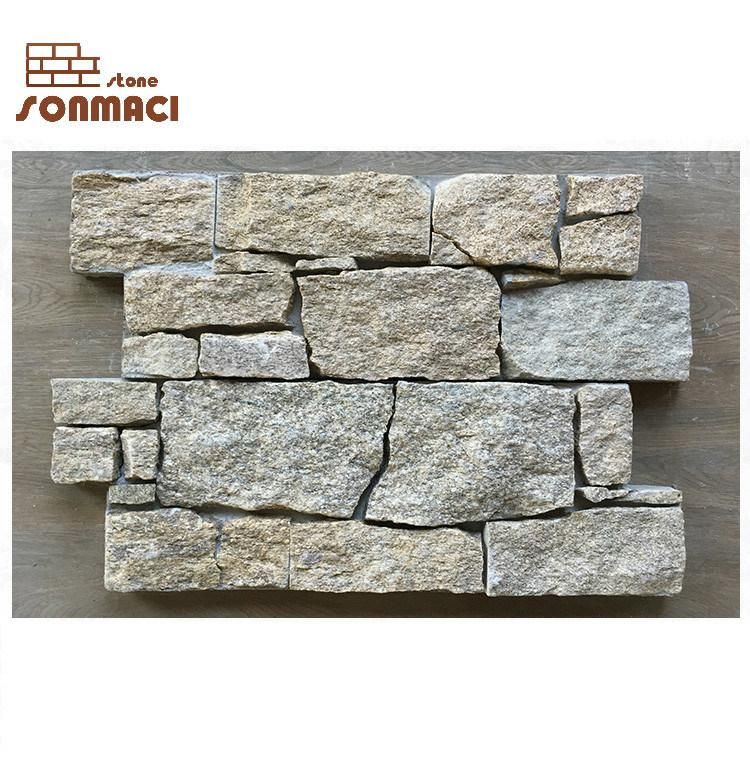 Home Decoration Wall Yellow Stone Veneer