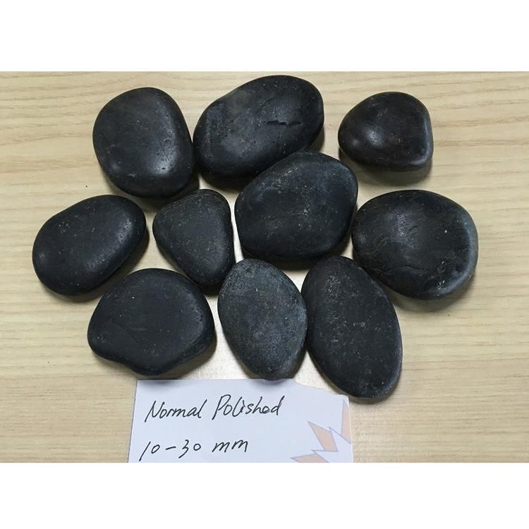 Natural Quartz Polished Round Pebble Stone