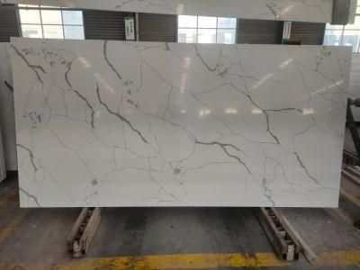 New Artificial Quartz Large Stone Slabs 2-3cm Customized Quartz Countertop