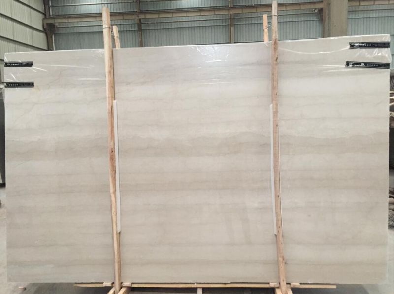 Popular Natural Cisillia Beige Wood Marble Slab and Tile for Hotel Wall Floor Decorate
