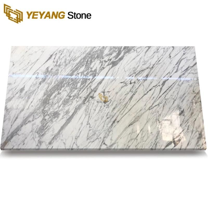 High Quality Natural White Marble for Countertop/Bathroom/Wall