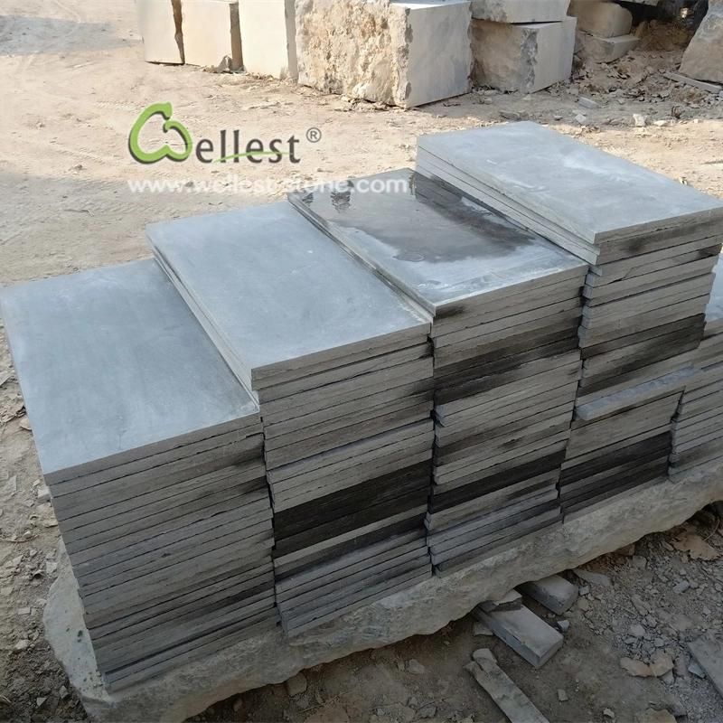 Cheap Price Chinese Honed Bluestone Tiles for Pool and Patio