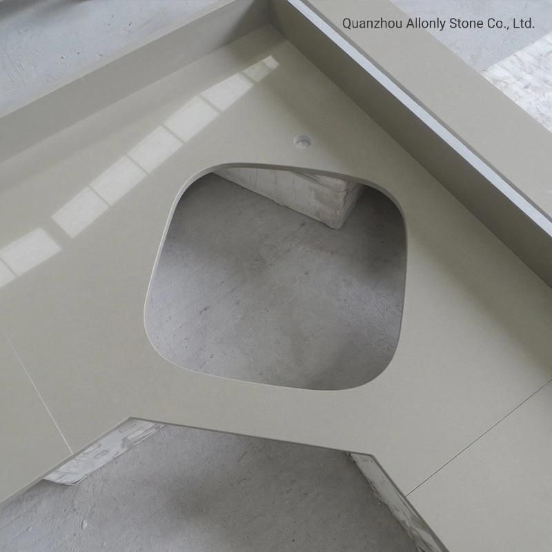 Artificial Solid Surface Stone Kitchen Countertop Quartz Counter Top