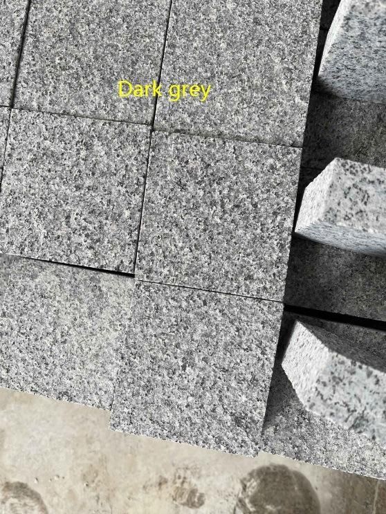 Granite Cobble Stones Anti Slip Stone Pavers for Outdoor Drive Way