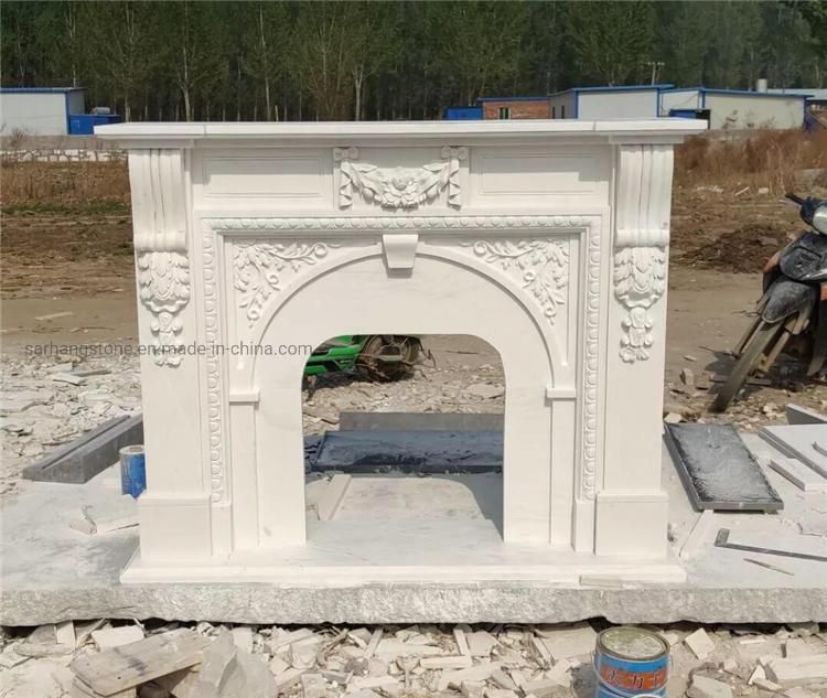Indoor Marble Fireplace Mantel Decorative Fireplace Mantel Fireplace Surround