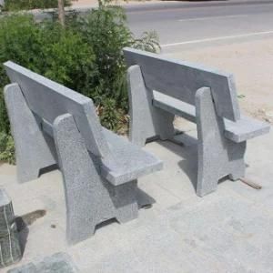 Factory Direct Supply Garden Decoration Polished Natural Marble Stone Bench