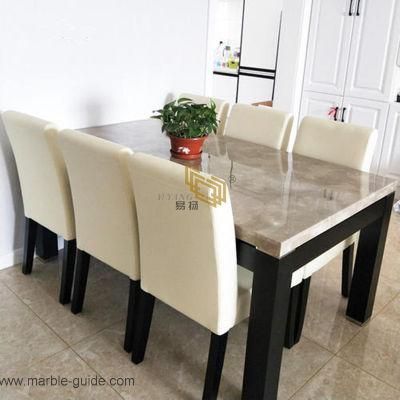 Factory Price Persian Gray Marble Slab for Dining Table/Countertop/Bathroom Decoration