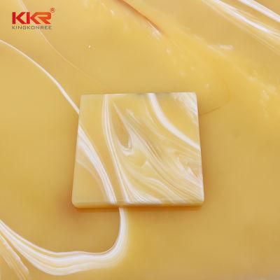 Big Slab Solid Surface Material Translucent Stone