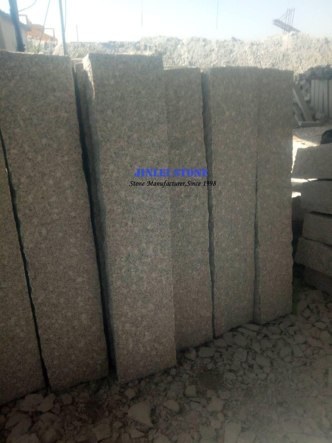 European Cheap G603 Palisade Bianco Sardo Light Grey Granite Curved Border, Curved Granite & Kerbstone Palisade