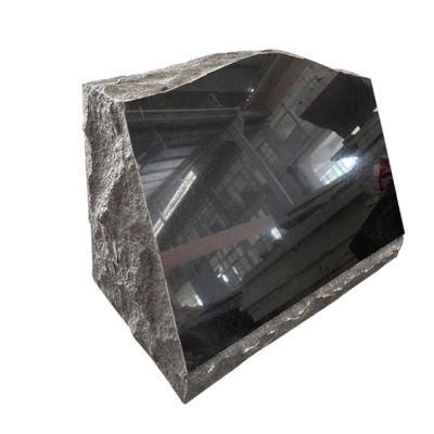 Absolute Black Granite Single and Companion Slant Monuments