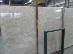 Samael Beige Marble Slab for Countertops and Building Materials