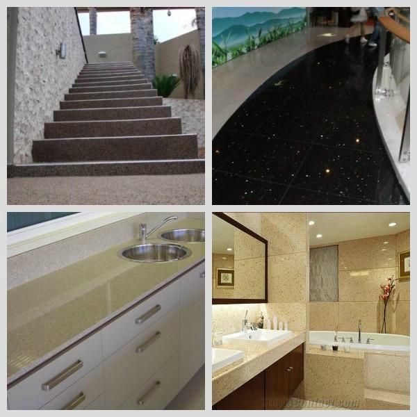 Kkr Wall Panels Materials 20mm Caesar Stone Quartz Stone