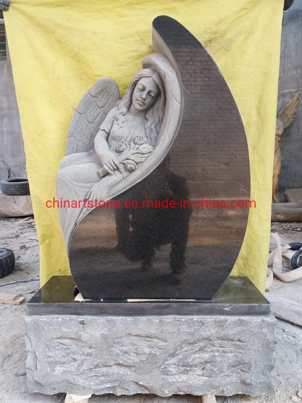 Simple Granite Tombstone for Ceremony