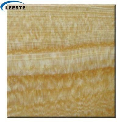 Natural Yellow Honey Onyx Marble Slab Wall Cladding