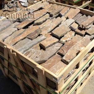 Rust Color Quartzite Masonry Loose Stone Castle Stone Veneer