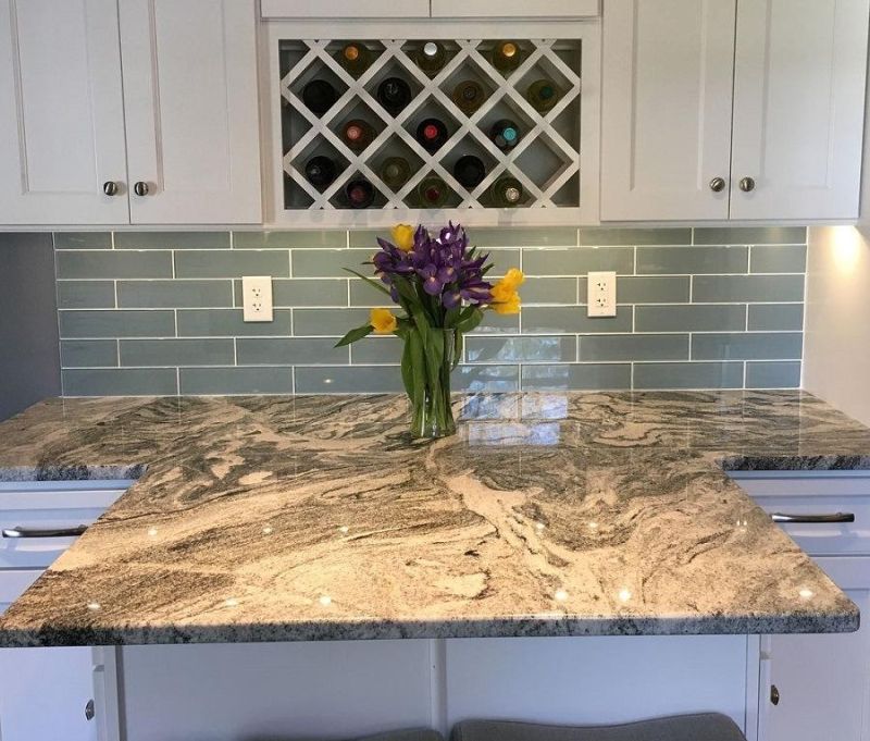 Silver Cloud Granite Slab for Countertop/Kitchen/Island