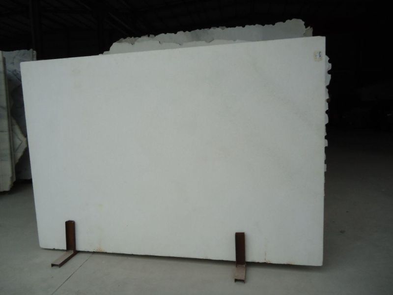 Chinese Natural Crystal White Marble Slab and Tile Good for Flooring