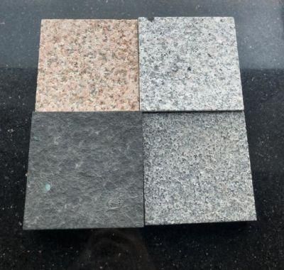 Light Grey/Dark Grey/Beige/Black/Pink Granite Cubes/Cobble Stones Flamed Surface Anti Slip