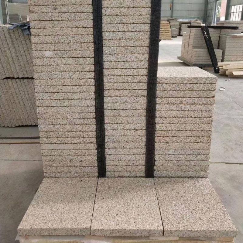 China Factory Cheap Natural Stone G682 Golden Yellow Decoration Granite Flooring Tile