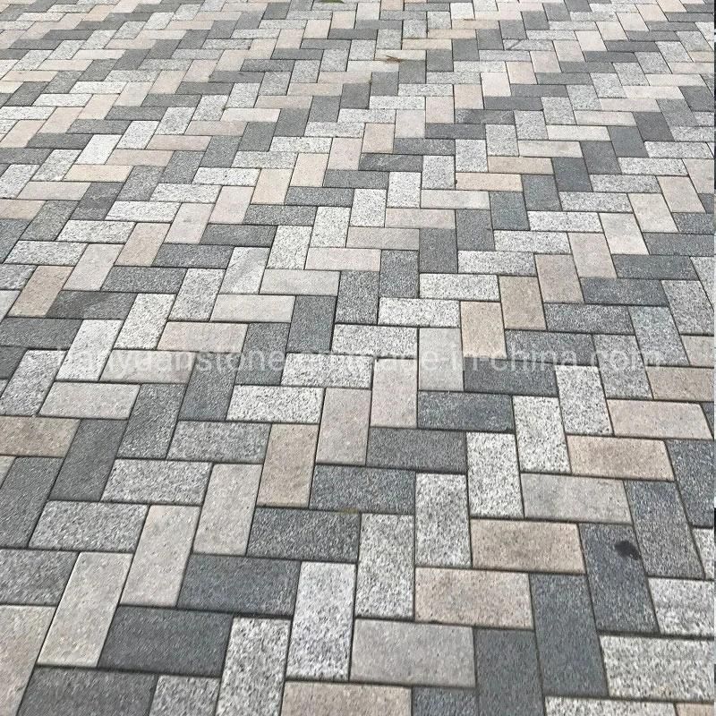 Yellow/Grey/Black/Red Granite Kerbstone/Curbstone/Paving Stone/Cobblestone for Construction Projects