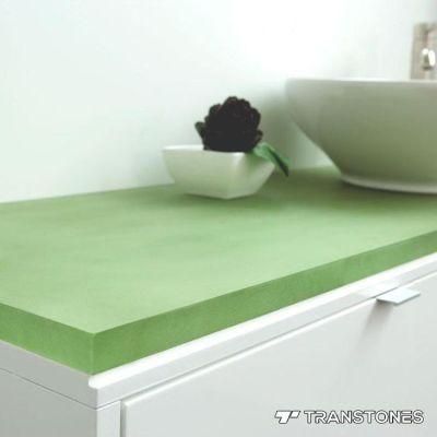 Popular Light Weight Green Acrylic Counter Top