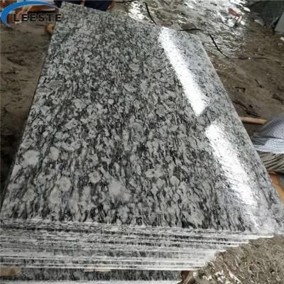 Sea Wave Flower Granite Chinese Natural Grey Granite Polished Cut-to-Size Flooring Tiles