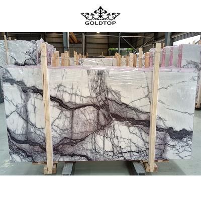 Lilac Marble White Marble Big Slab for Home and Project