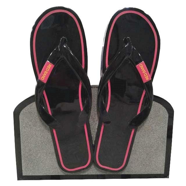 Custom Black Granite Flip Flop Shape Cemetery Monument