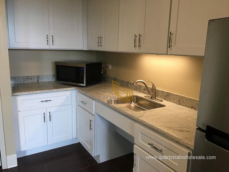 Natural Polished River White Granite Stone for Floor Tile/Slab/Countertop/Bathroom Vanity Top/Kitchen/Desktop