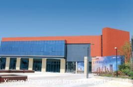 Orange Terracotta Facade Panels for Shopping Mall and Art Gallery