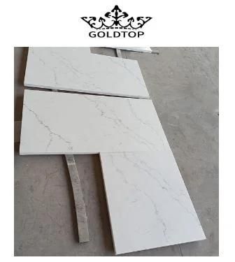 High Quality Venatino Statuario Polished/Honed/Leather Finish Calacatta Stone Slabs/Tiles Artificial Quartz for Kitchen Top Countertop