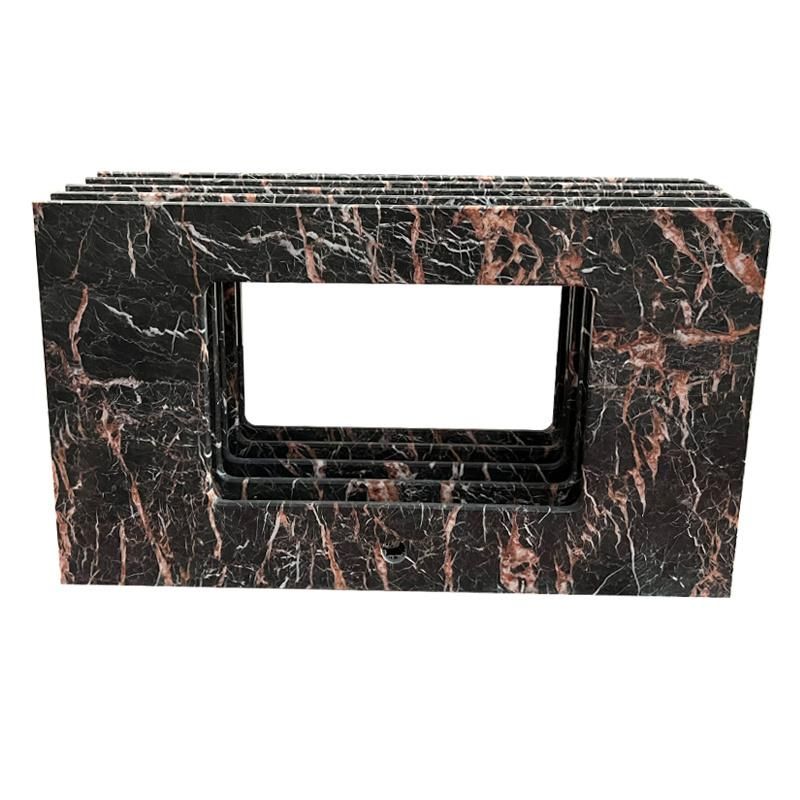 Customizable Black Cuckoo Red Marble Bathroom Vanity Table Quartz Bathroom Vanities Countertops Vanity Tops