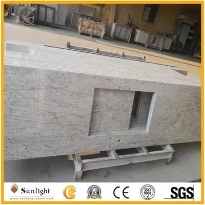 Popular Natural River White Granite Bathroom Vanity Countertops, Island Tops