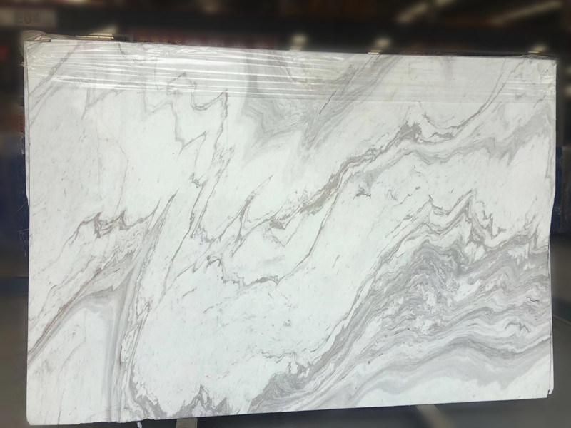 Natural Stone White Marble Stone for Slabs/Countertop/Vanity/Table Top/Flooring/Floor Tile/Wall Tiles