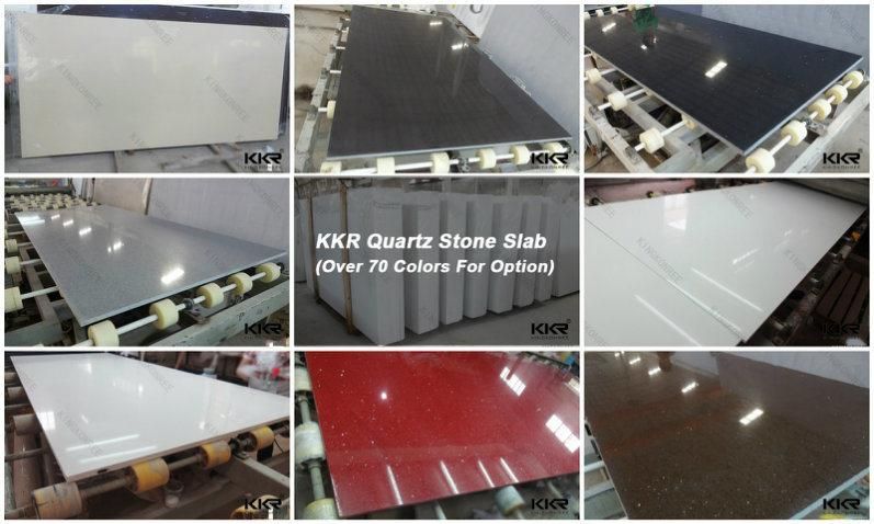 Big Kitchen Counter Top Artificial Quartz Slabs