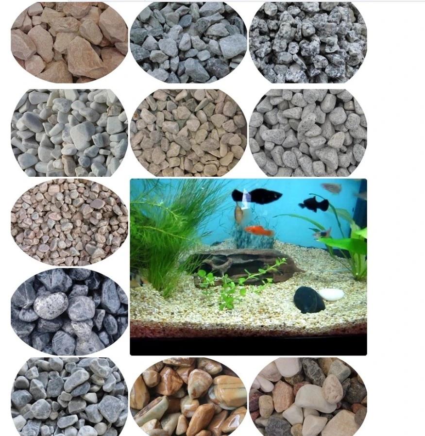 Construction Material Natural Colorful Gravel Cobble Stone