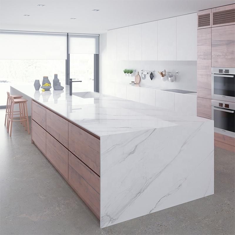 Chinese White Carrara Large Guangxi White Marble Slab