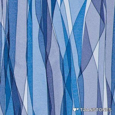 Fashionable Blue Translucent Sandstone Acrylic Decorative Panel