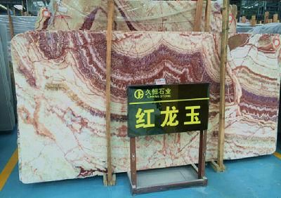 Hot Sale Red Dragon Onyx Jade Marble Flooring, Wall for Decoration