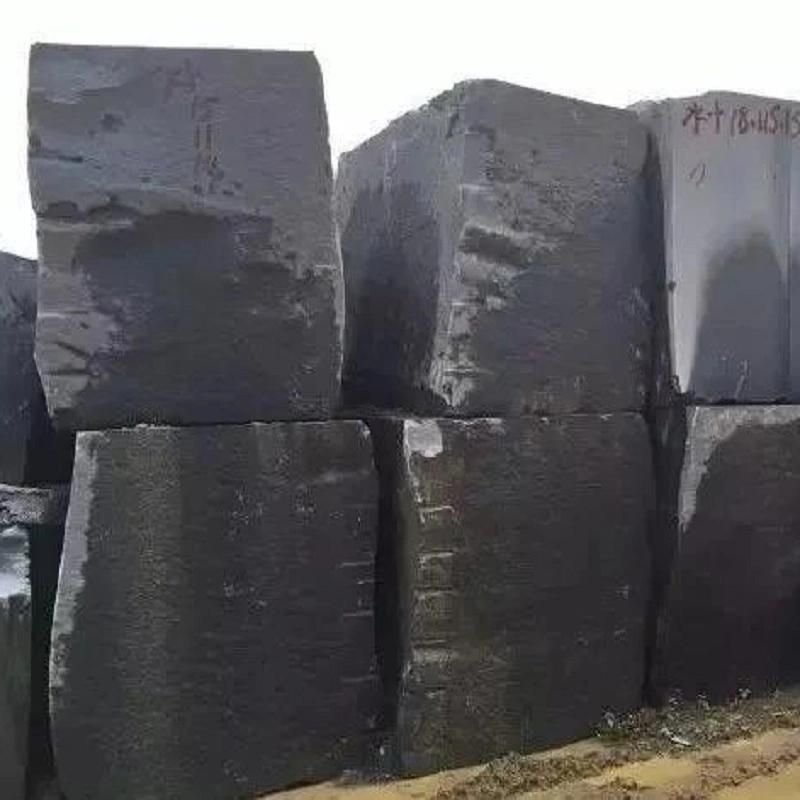 High Quality Black Polished Granite Slabs for Countertops