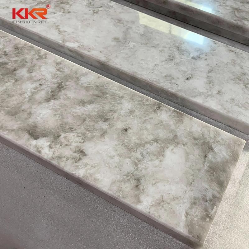 Decoration Material Window Sills Marble Acrylic Solid Surface Sheets for for Kitchen and Bathroom Window Sills